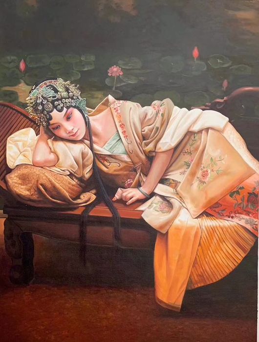 北京金正德书画院油画院油画家,苏斌