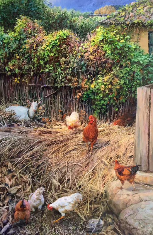 北京金正德书画院油画院油画家,苏斌