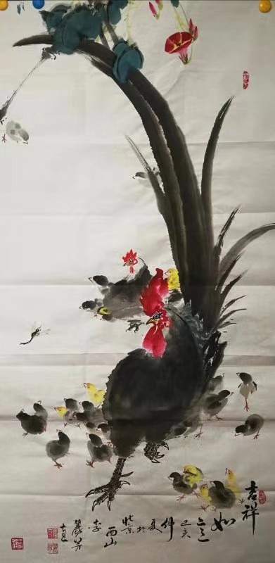 北京金正德书画院画家李丽芳作品赏析