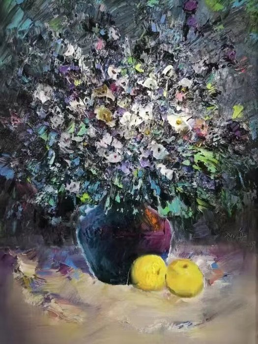北京金正德书画院油画家董仙舟作品赏析